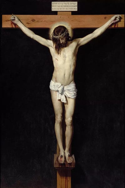 Jesus Christ Crucifixion Canvas Giclee Print Unframed Picture Home Decor Art 
